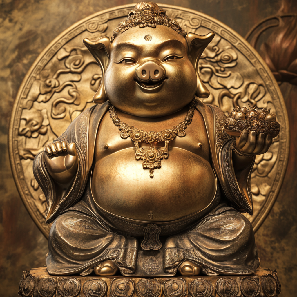 科普展现:猪本命佛（属猪的护身佛是什么佛）