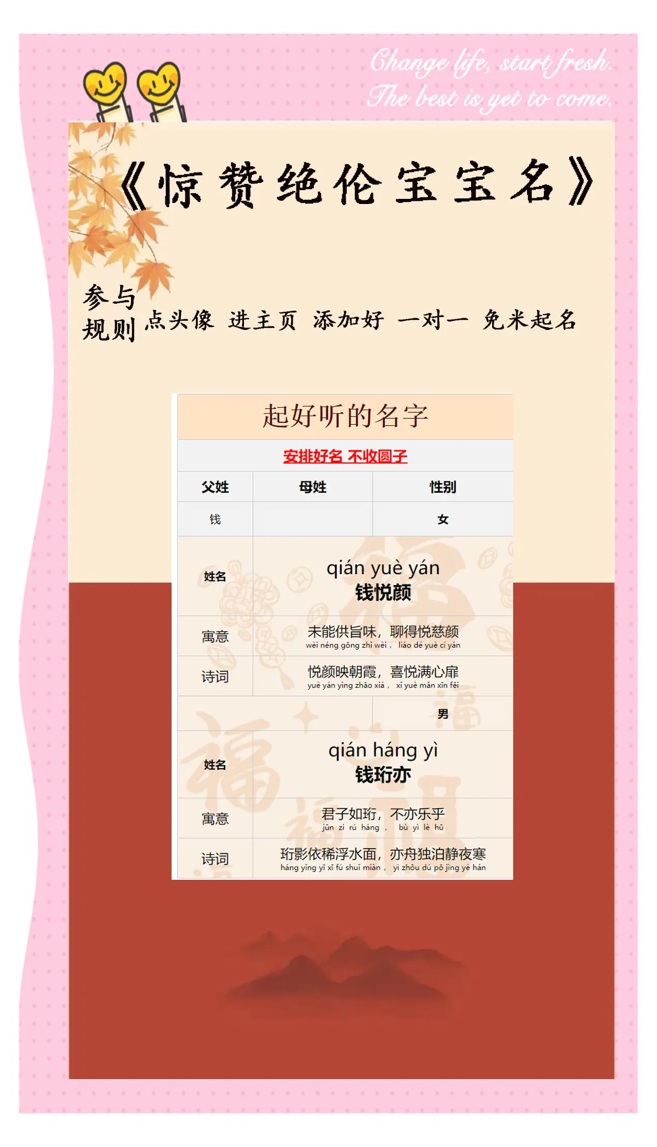 科普展现:钱有关名字（关于钱的姓名）