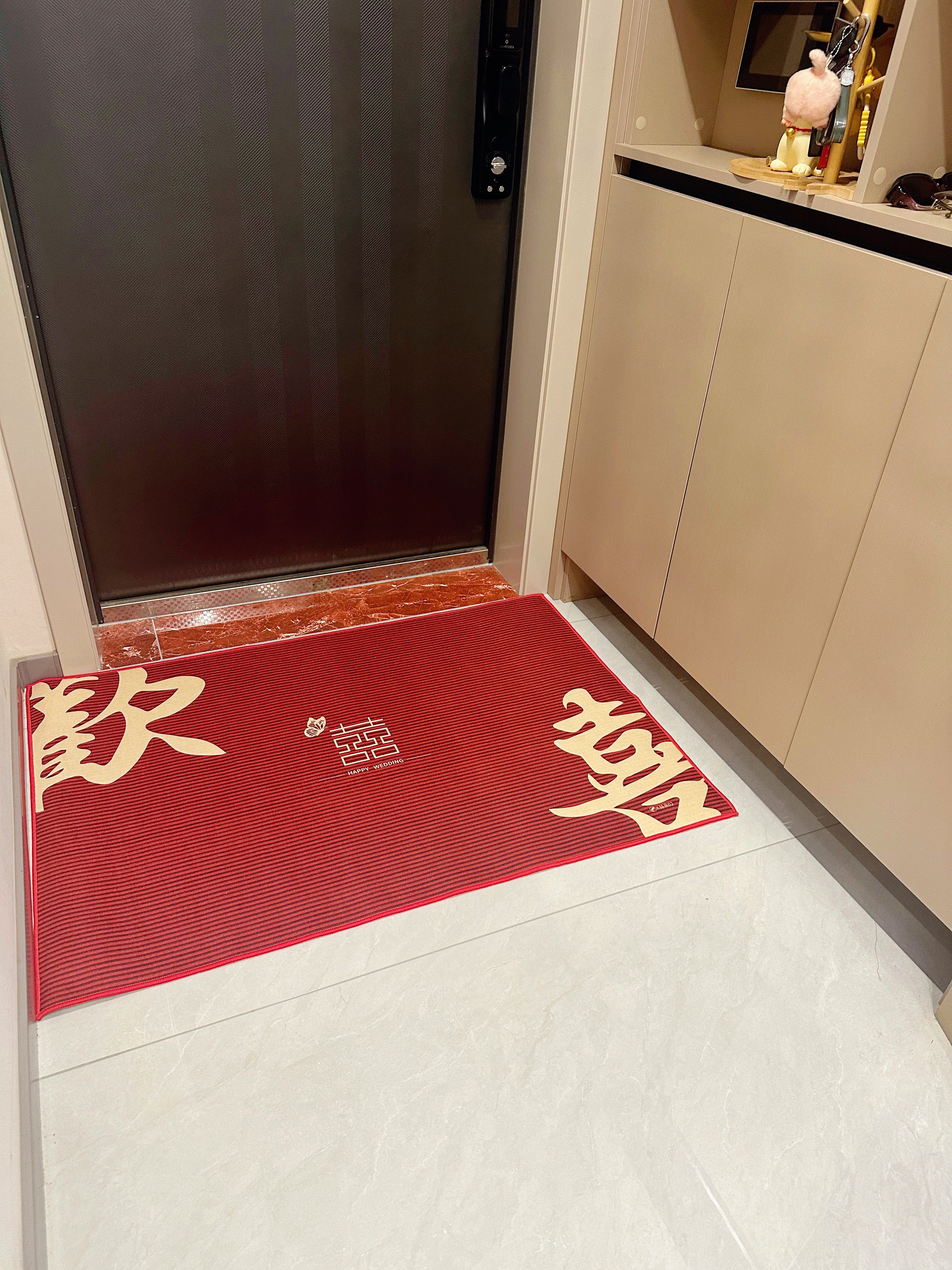 进门见喜字好不好