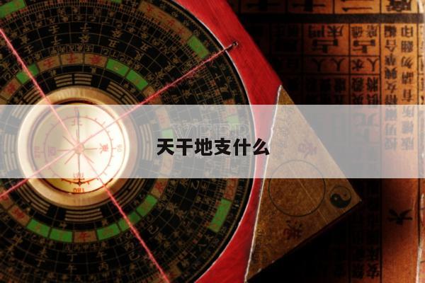 天干地支什么