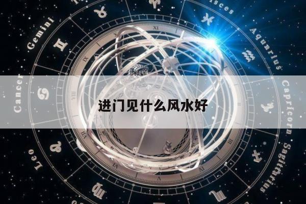 进门见什么风水好