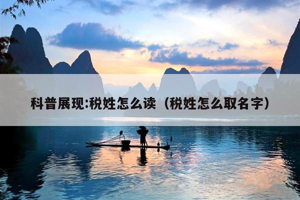科普展现:税姓怎么读（税姓怎么取名字）